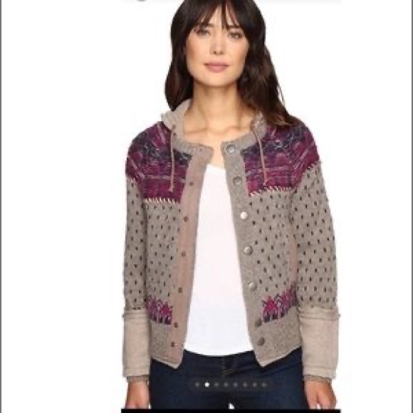 NWT Free People On My Way Hoodie Sweater - Picture 2 of 8